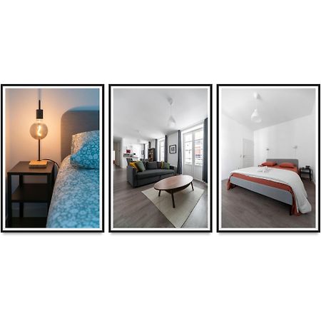 Le Brit - Grand Appartement Design, 3 Chambres, Centre Ville Виши Экстерьер фото